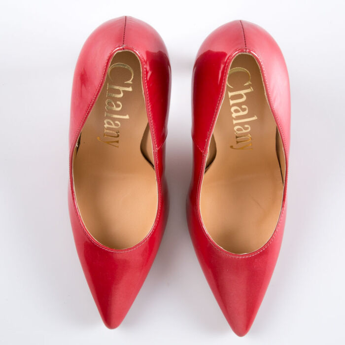 Red Metallic – Chalany Shoes